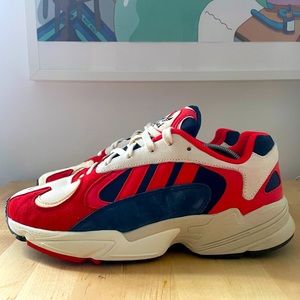 Adidas Yung 1 sneakers ivory/red/blue US 8